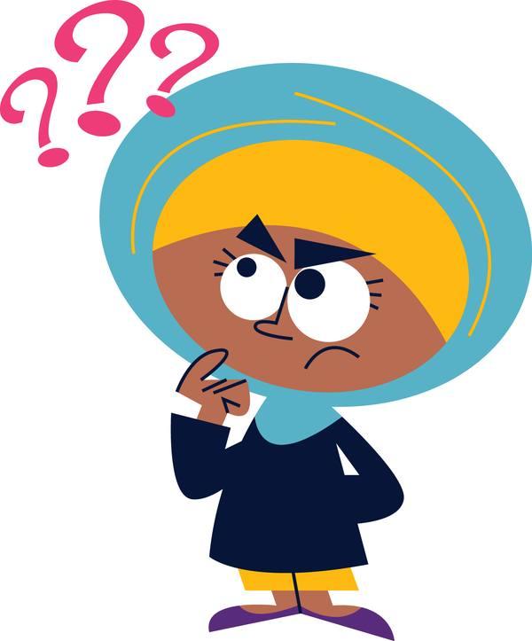 وکتور کاراکتر زن ایرانی با حجاب